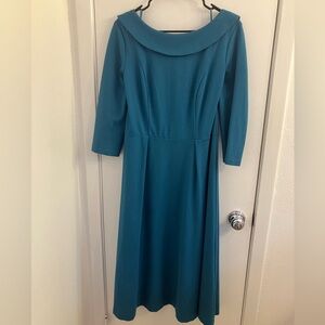 Boden scoop neck vintage style dress